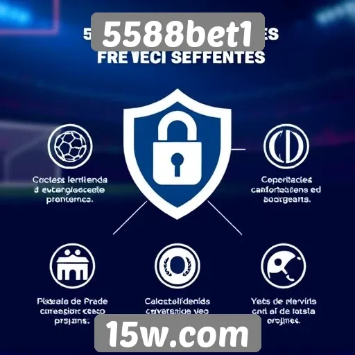 Características de segurança no site 5588bet1